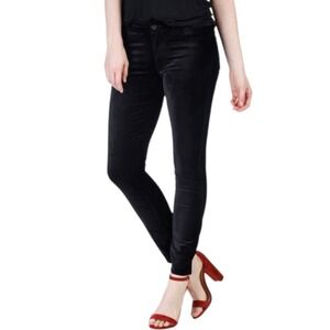 PAIGE VERDUGO ANKLE VELVET ULTRA SKINNY